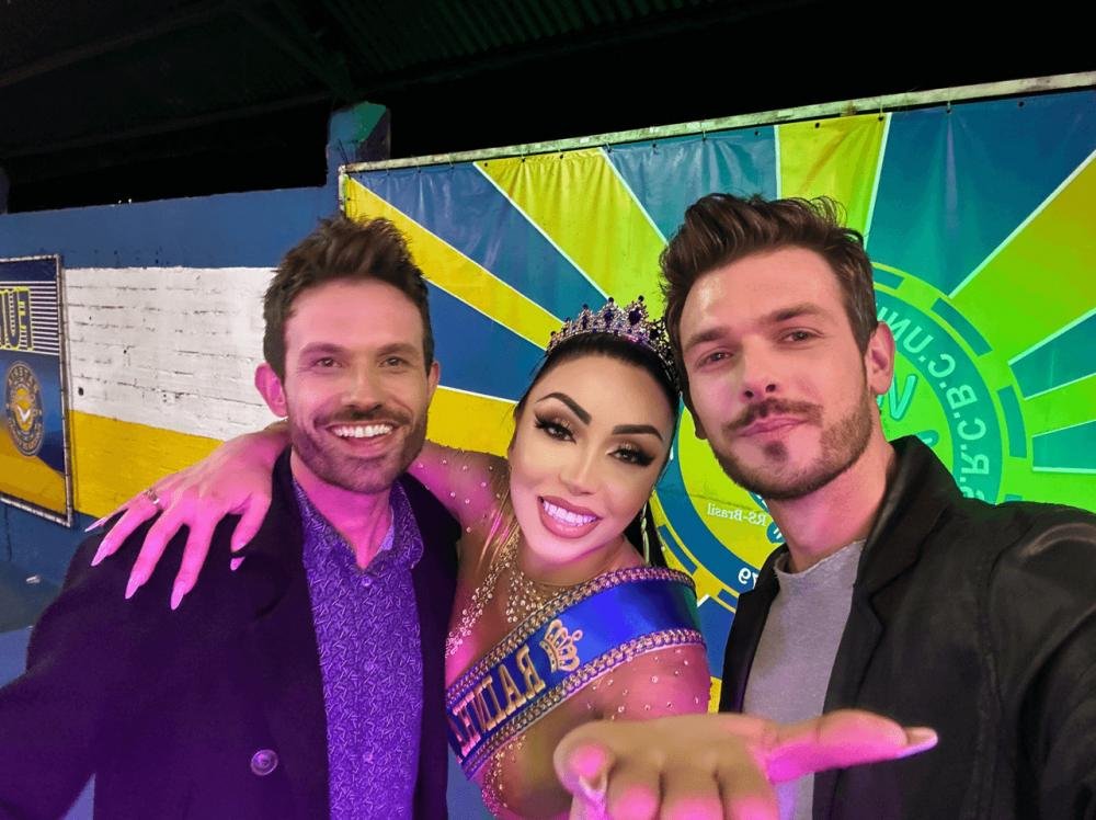 Foto: Luanna Isabelly, Fabiano Biazon e Mateus Ahlert