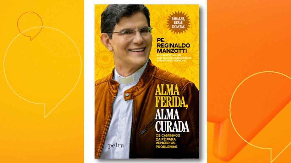Padre Reginaldo Manzotti lança seu novo livro: Alma Ferida, Alma Curada