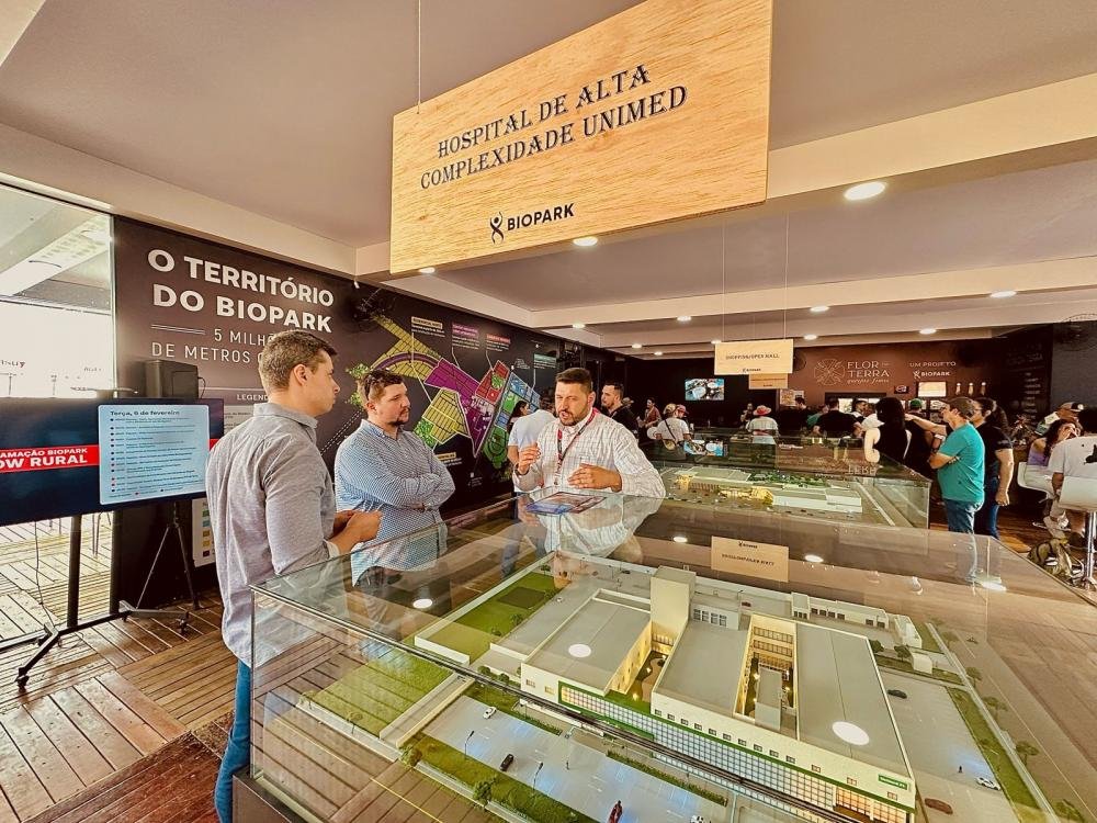Biopark ultrapassa R$ 3 milhões em negócios durante Show Rural