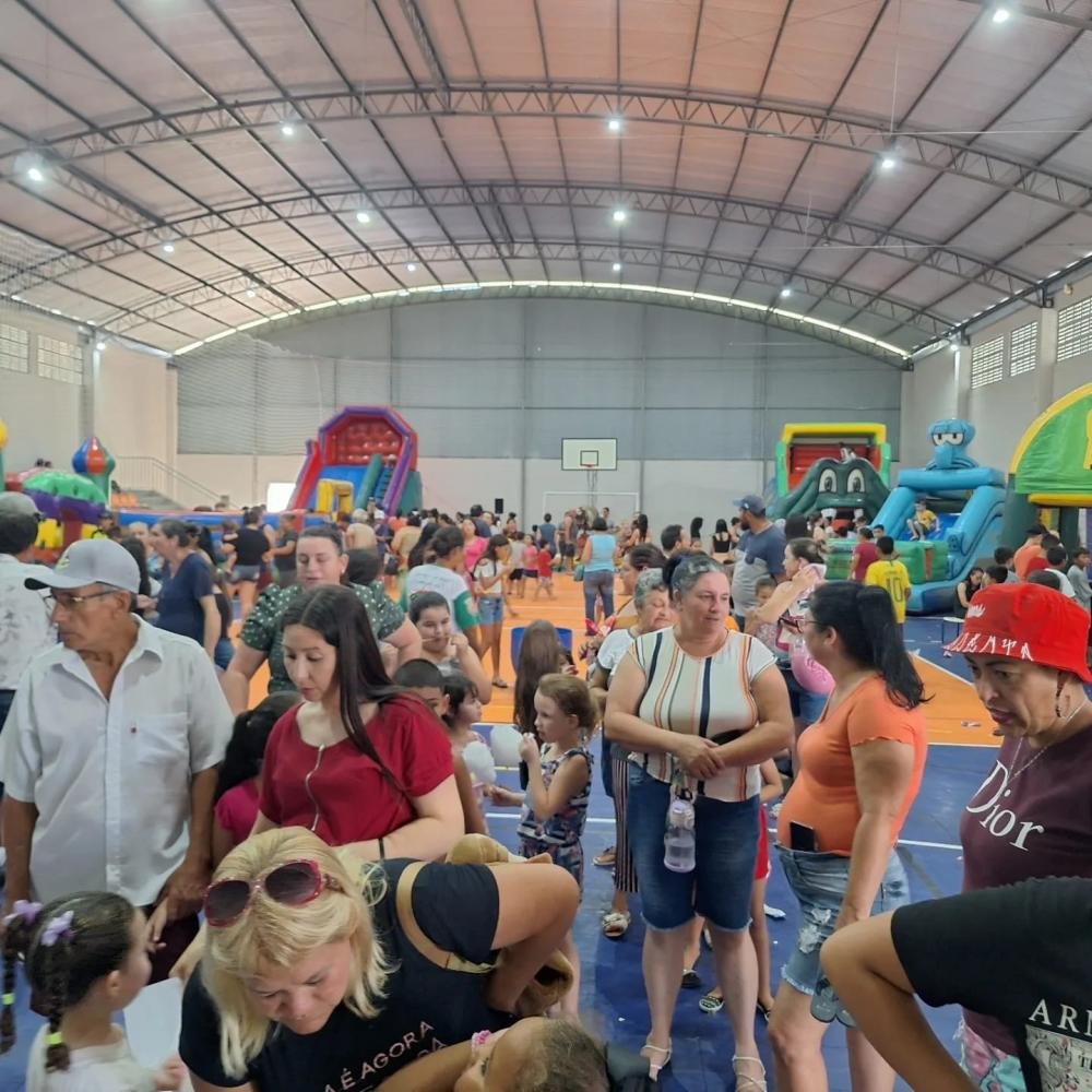 Projeto Brincar reúne aproximadamente 600 crianças em Telêmaco Borba