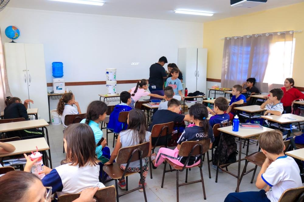 Tibagi realiza projeto de saúde e educação ambiental nas escolas dos distritos