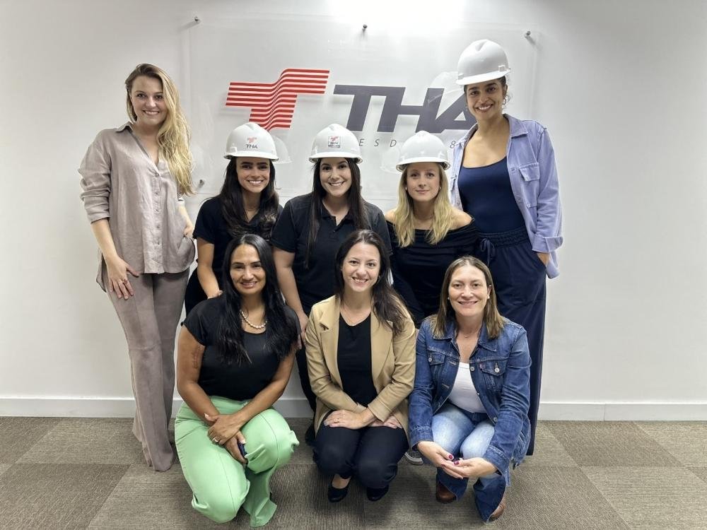 Crescimento profissional de mulheres da Thá Engenharia é referência para o ramo da construção civil