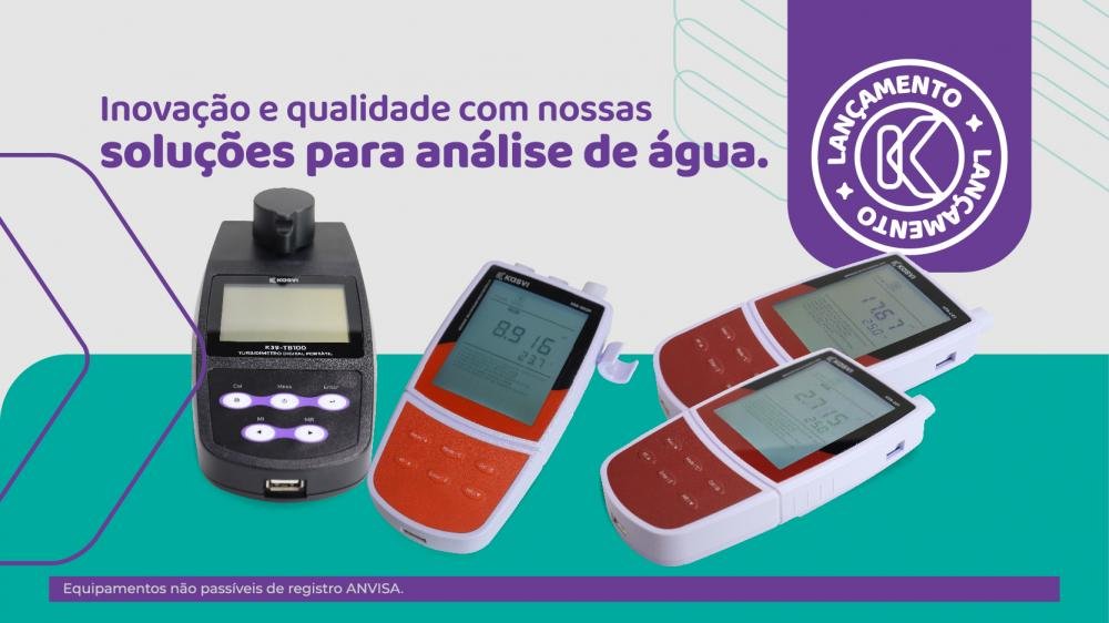 Kasvi lança soluções para análise de água em indústrias e laboratórios
