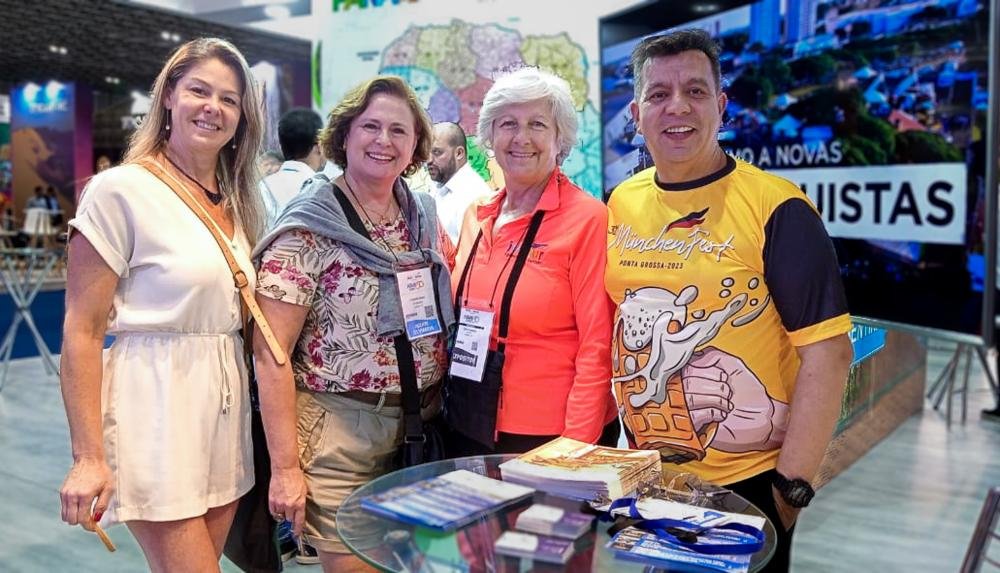 Ponta Grossa Convention é presença em feira de turismo em Curitiba