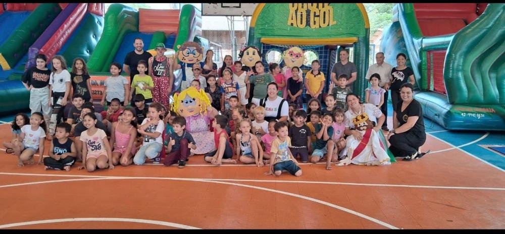 Projeto Brincar reúne aproximadamente 350 pessoas em Telêmaco Borba 