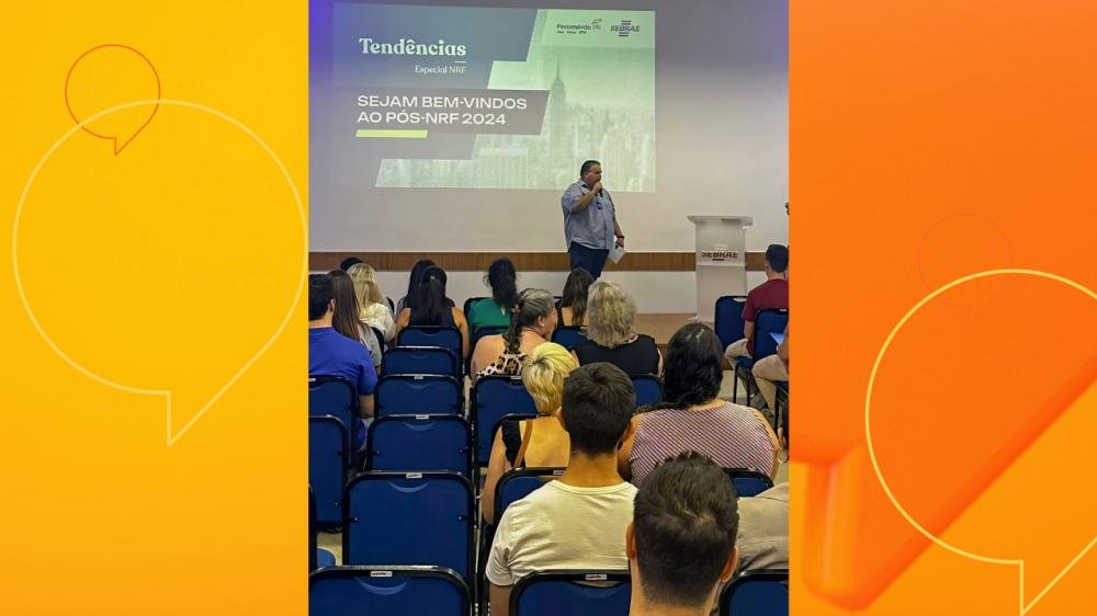 Presidente do Sindilojas PG recebe empreendedores no evento de pós-NRF