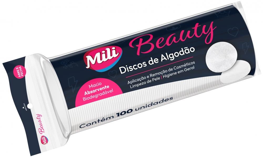 Mili lança discos de algodão e toalhas íntimas Mili Beauty