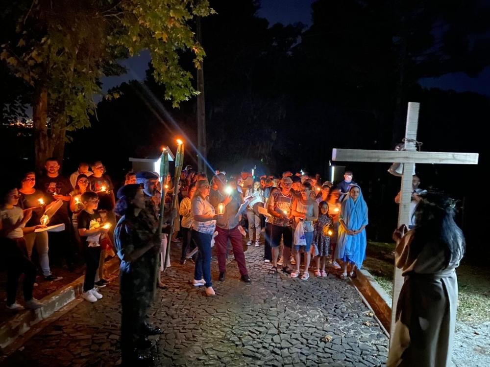 Caminhada, procissões e vias sacras marcam a Sexta Feira Santa na Diocese