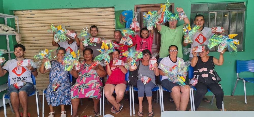 Centro de Atenção Psicossocial de Telêmaco Borba realiza atividades alusivas à Páscoa