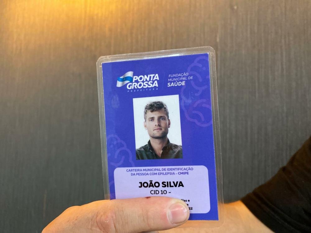 Ponta Grossa cria cartão de identificação para pessoas com epilepsia