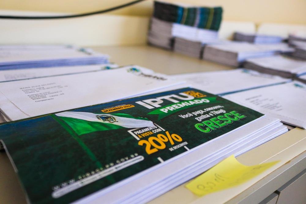 Tibagi conclui entrega dos carnês do IPTU 2024