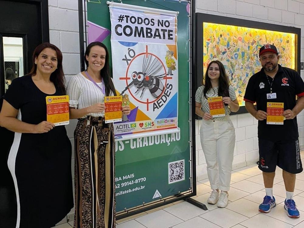 Trote Solidário da UniFateb conscientiza sobre a dengue