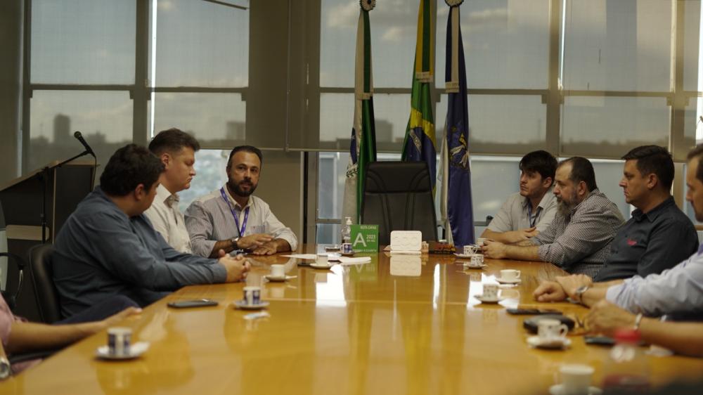 Empresários se reúnem com o novo presidente do Iplan