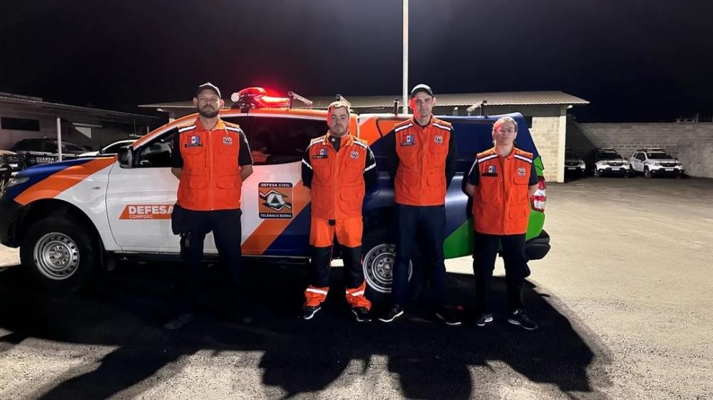 Defesa Civil de Telêmaco Borba envia equipe para ajuda no Rio Grande do Sul