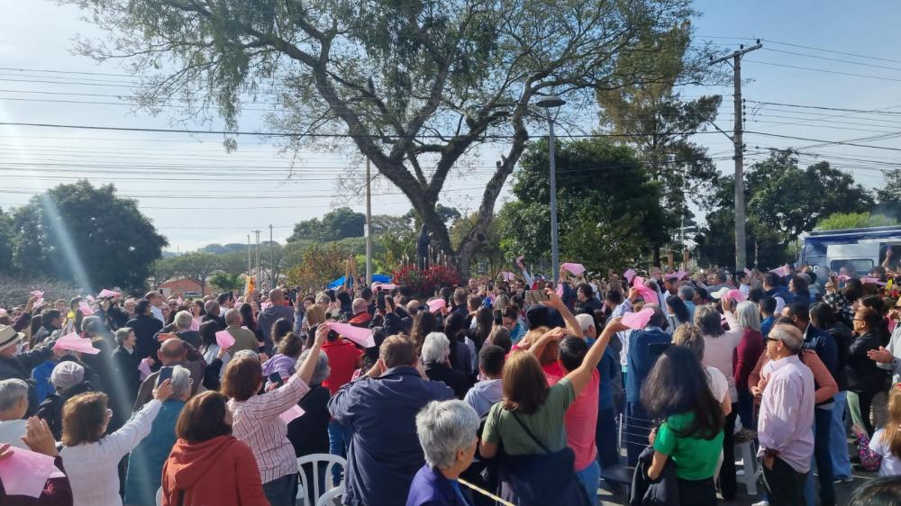 66ª Festa de Santa Rita de Cássia deve atrair milhares de fiéis ao Santuário do Hauer, em Curitiba
