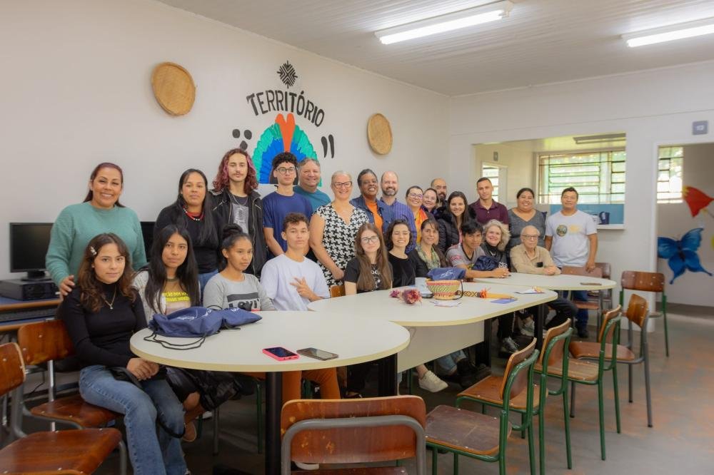 Alunos indígenas iniciam ano letivo com recepção da Prae-UEPG