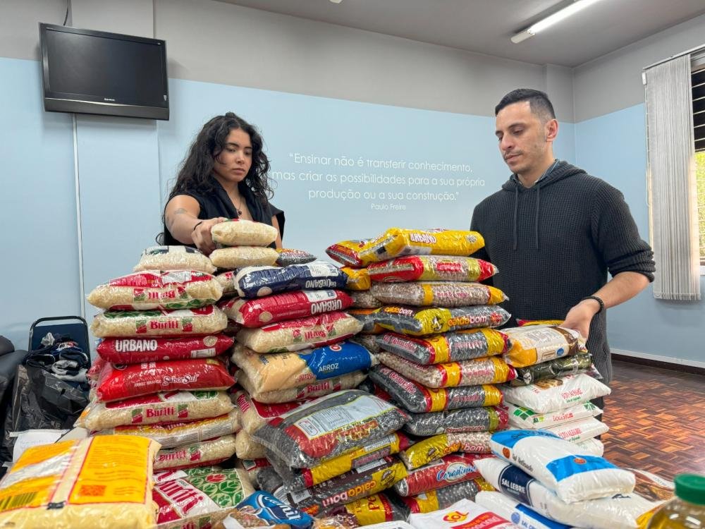 UniBrasil une forças na arrecadação para as vítimas das enchentes no Rio Grande do Sul 