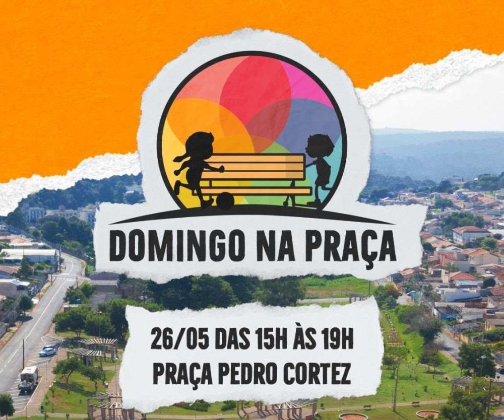 Praça Pastor Pedro Cortez recebe o Domingo na Praça neste fim de semana