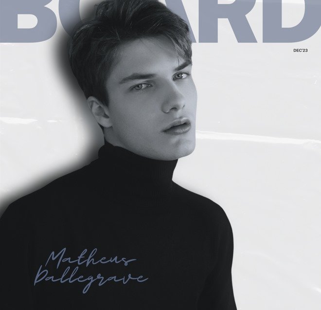 Modelo Caxiense Matheus Dallegrave Embarca para Temporada Internacional