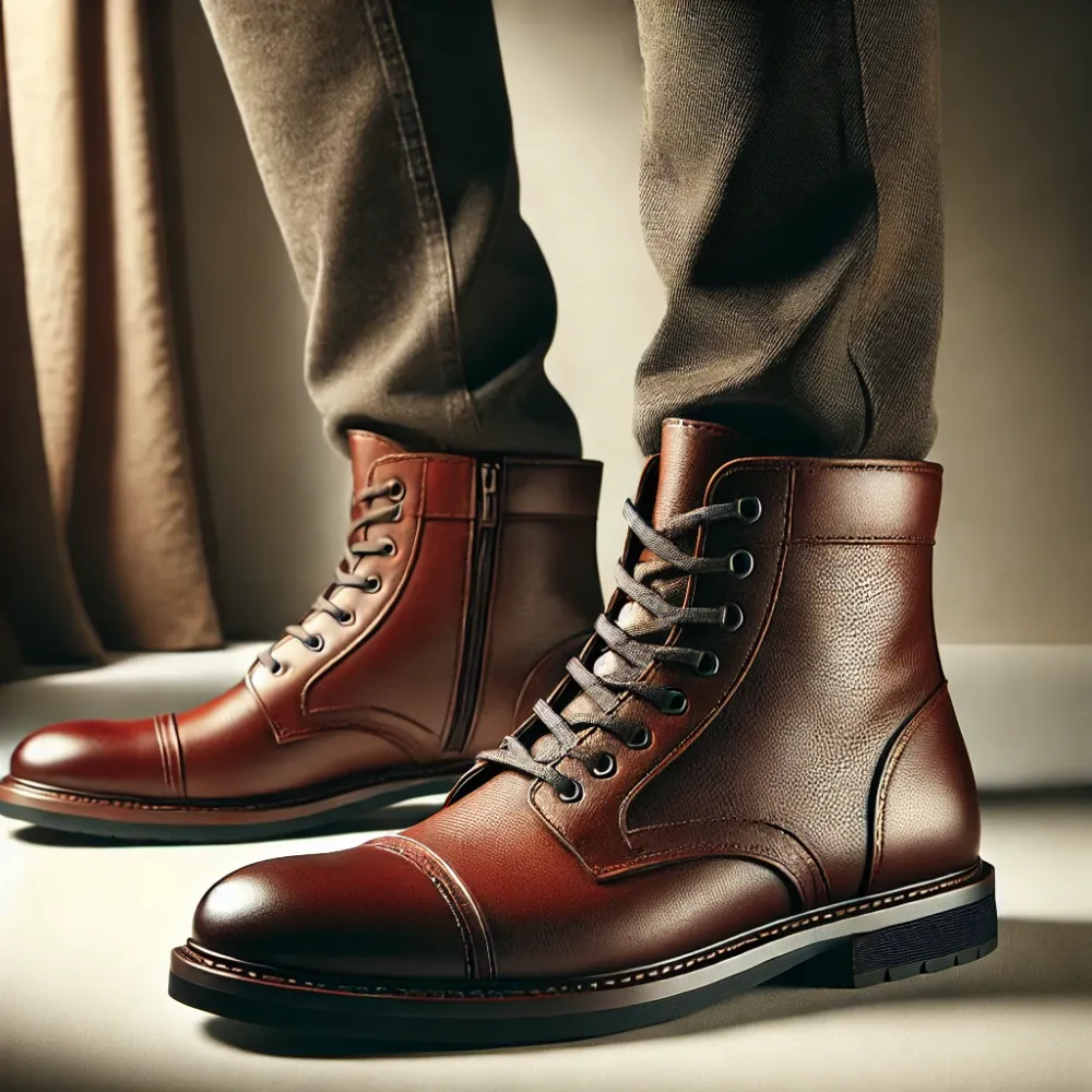 Botas Masculinas de Couro: Elegância, Durabilidade e Versatilidade para Todas as Ocasiões