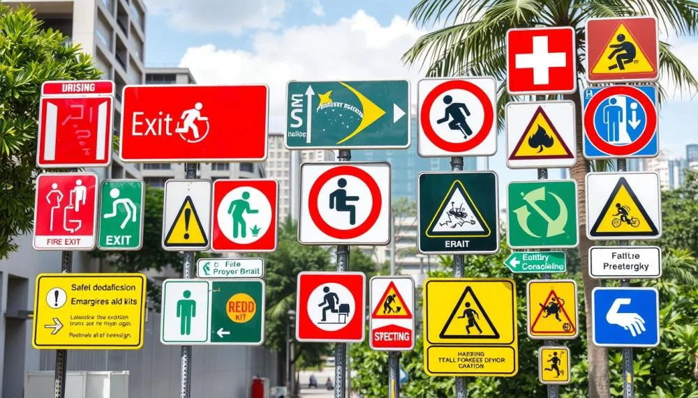 Guia de Sinalização de Emergência no Brasil