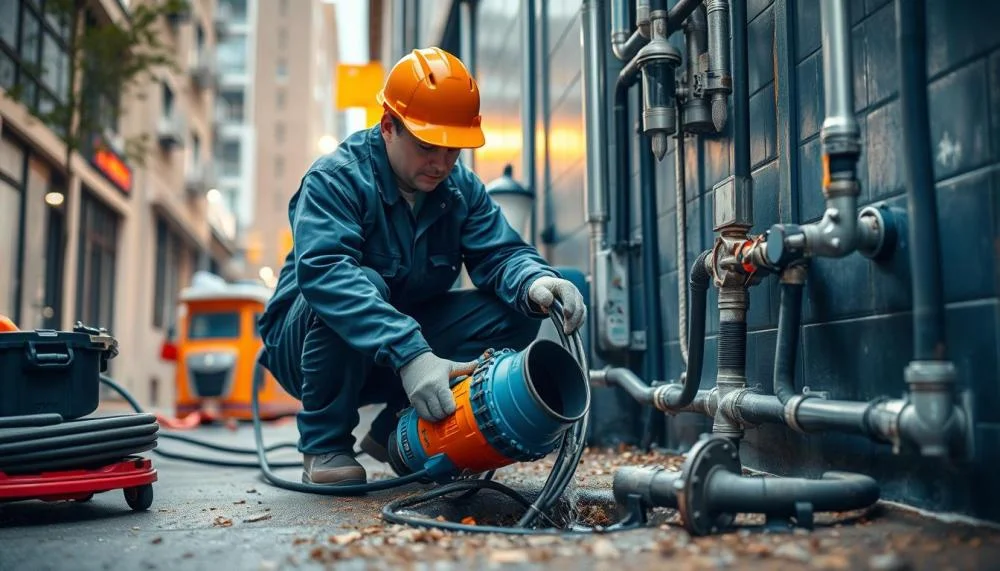 Desentupidora Profissional e seu Serviço Eficiente