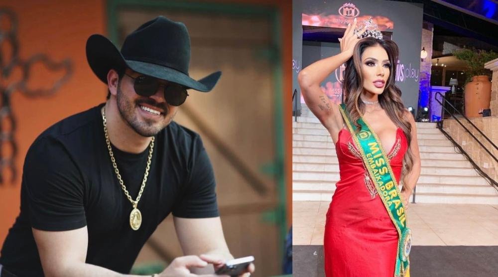 Coração sertanejo? Miss Brasil 2017, Valéria Morelato, e cantor Francisco da AgroPlay movimentam a web com clima de romance