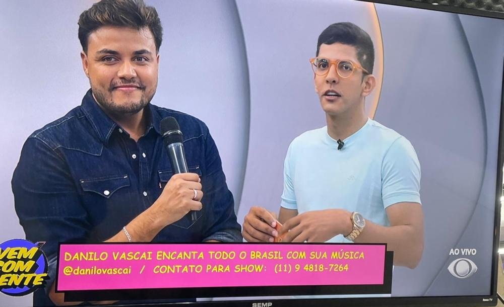 Danilo Vascai encanta o Ceará e alcança sucesso histórico na Band Ceará