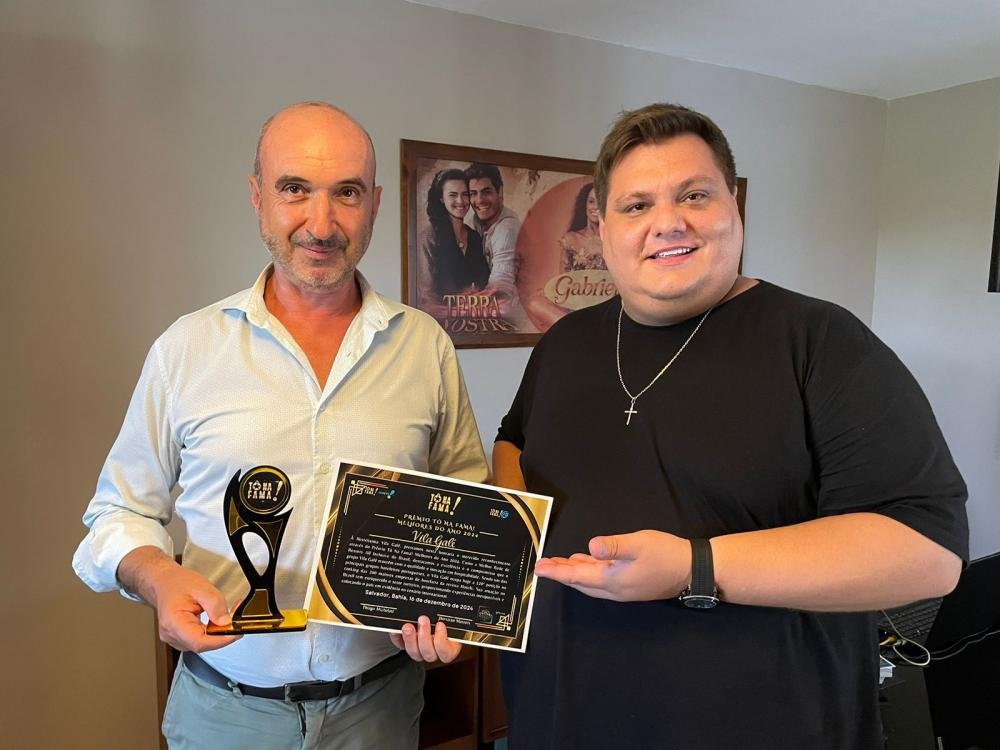 Vila Galé é Reconhecida como Melhor Rede de Resorts do Brasil no Prêmio Tô Na Fama 2024