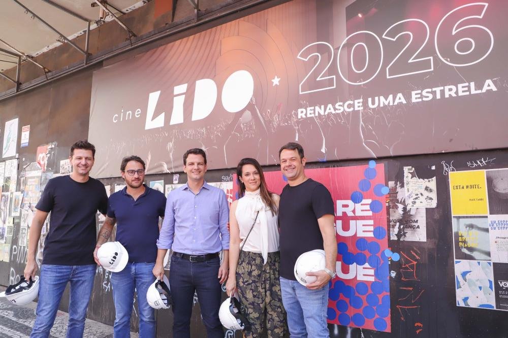 Prefeito de Curitiba lança oficialmente revitalização do Cine Lido, que será transformado em uma megacasa de shows e eventos