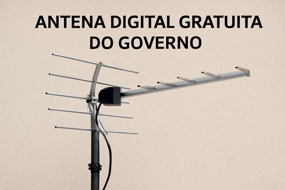 Como conseguir a antena digital gratuita para famílias de baixa renda antes do sinal antigo ser desligado?