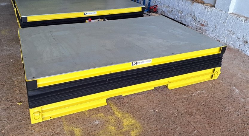 Mesa Elevatória Pantográfica: Ajuste Preciso e Estabilidade para Linhas de Produção