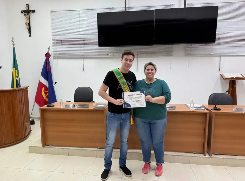 Wilker Manoel Soares: Jornalista e Mister Brasil é homenageado pela Câmara Municipal