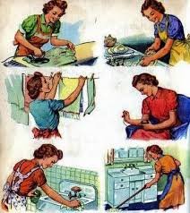 Mulher que trabalha em casa, trabalha