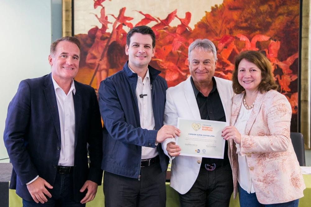 Rede de supermercados ganha Selo de Empresa Amiga dos Animais