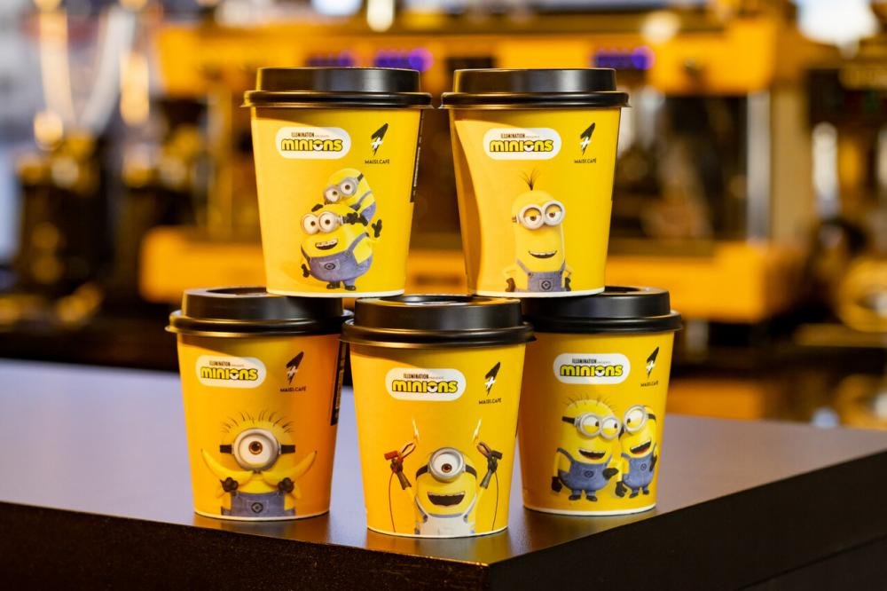 Minions chegam para dominar a Mais1.Café