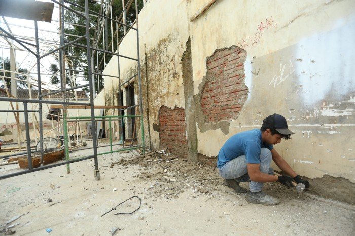 Prefeitura inicia obras de revitalização do Ginásio de Esportes do Guaragi