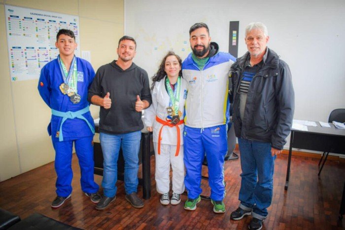 Atletas do Esporte de Base medalham no Sul-Brasileiro de Judô