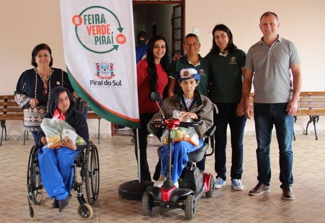 Alunos da Apae participam do Feira Verde em Piraí do Sul