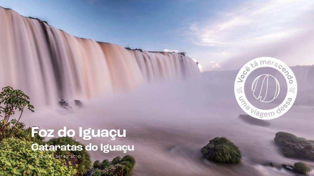 Em nova campanha, CCR Aeroportos busca atrair mais turistas para conhecer as belezas de Foz do Iguaçu