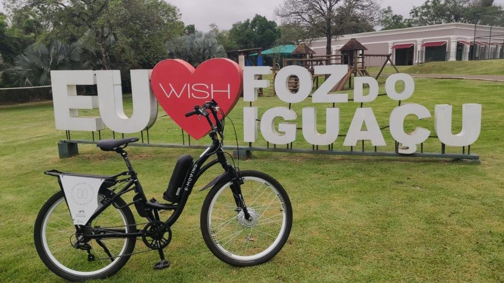 Hotel de Foz do Iguaçu disponibiliza e-bikes da E-Moving