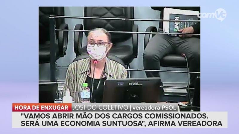 Para vereadora Josi, o melhor é abrir mão dos cargos comissionados em PG