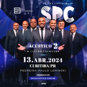 Alexandre Pires e SPC se apresentam em Curitiba