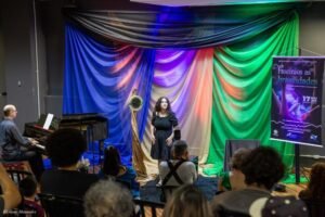 Apresentação dos alunos de canto do Conservatório Maestro Paulino