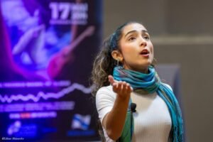 Apresentação dos alunos de canto do Conservatório Maestro Paulino