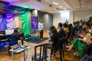 Apresentação dos alunos de canto do Conservatório Maestro Paulino