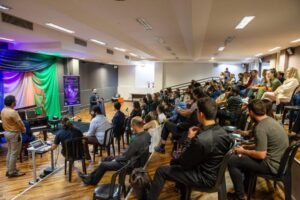 Apresentação dos alunos de canto do Conservatório Maestro Paulino