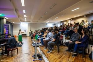 Apresentação dos alunos de canto do Conservatório Maestro Paulino
