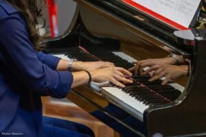 Apresentação dos alunos de canto do Conservatório Maestro Paulino