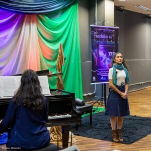 Apresentação dos alunos de canto do Conservatório Maestro Paulino